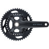 Система SHIMANO GRX, RX600, 170 мм, для 11 скоростей, интегрированный вал, 46/30T без каретки EFCRX600112CX60